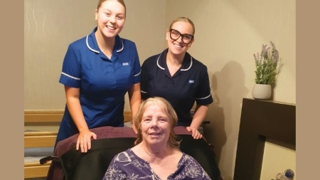 Jean said the app was an easy way for community nurses to track her wound's progress.jpg